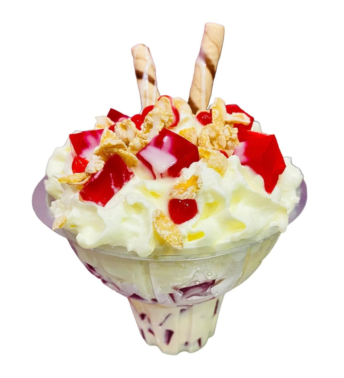 Copa Helado con Gelatina
