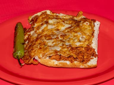 Molletes de Chorizo
