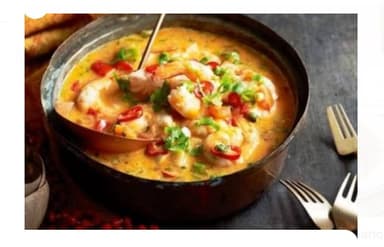 Sopa de Mariscos y Verduras