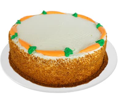 Rebanada de Pastel de Zanahoria