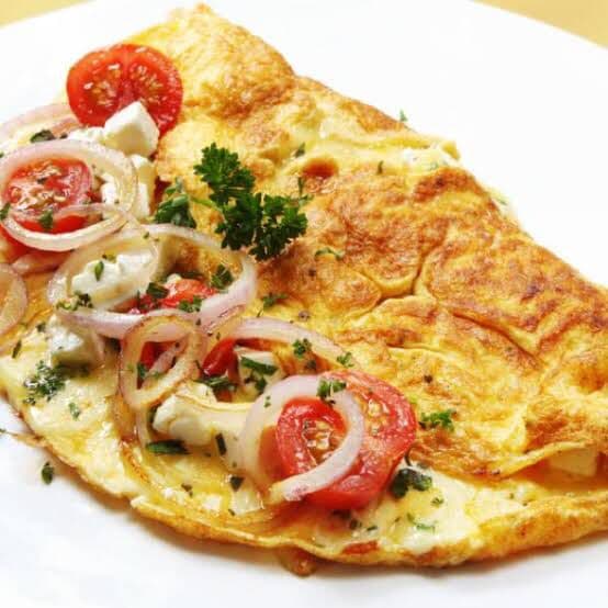 Omelette de Jamón con Queso