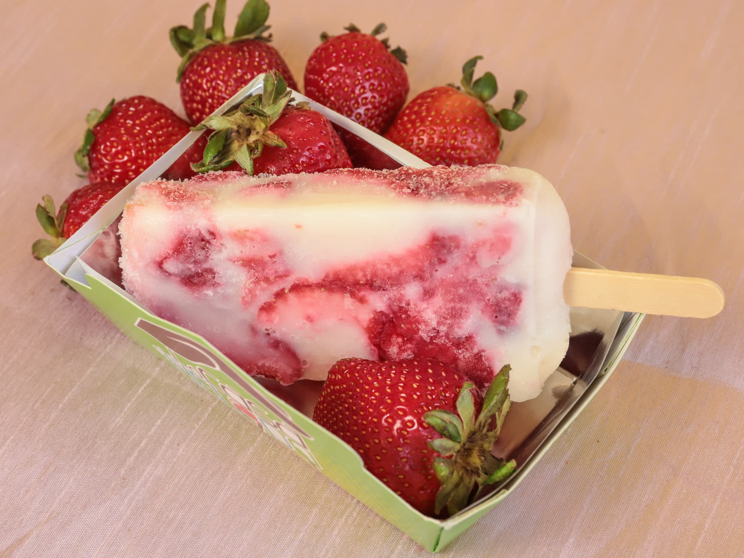 Fresa con Crema