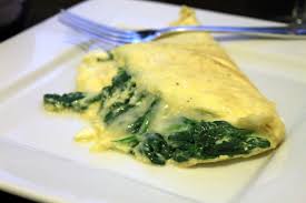 Omelette de Espinacas y Jocoque