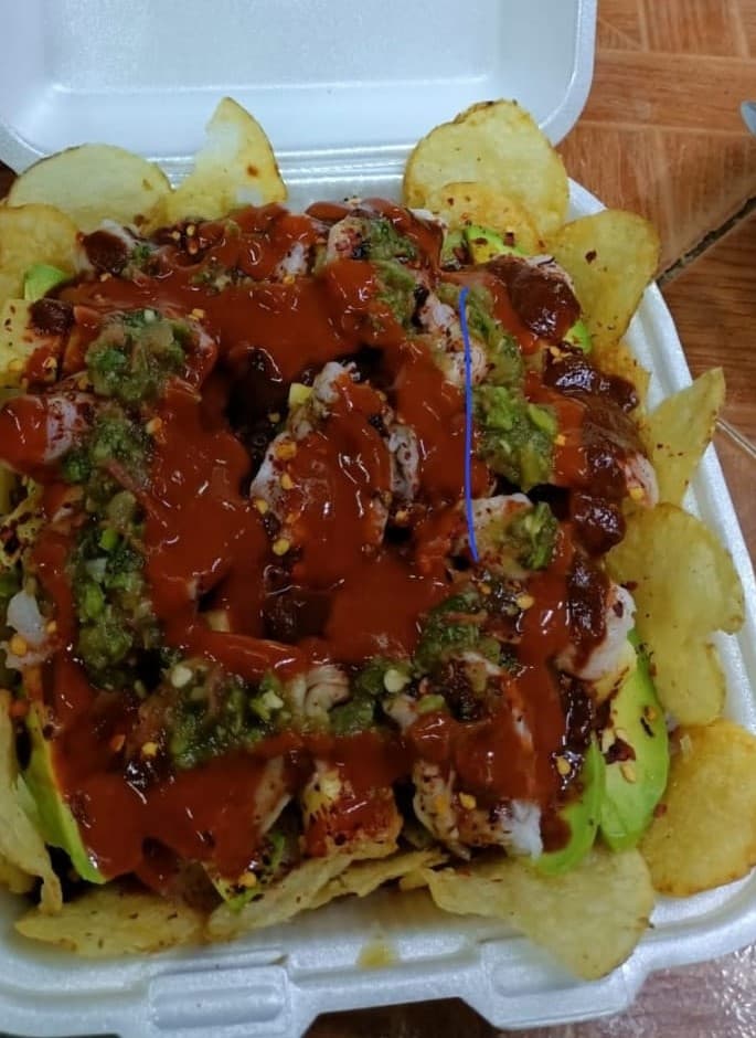Miche Papas con Camaron