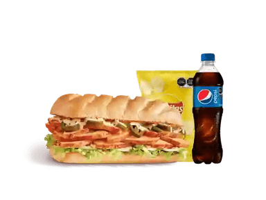 Combo Chicken Cajún Mediano