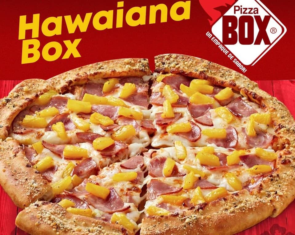 Pizza Hawaiana Box (Chica)