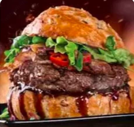 Hamburguesa Costillitas BBQ