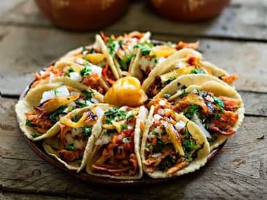 5 Tacos de pastor