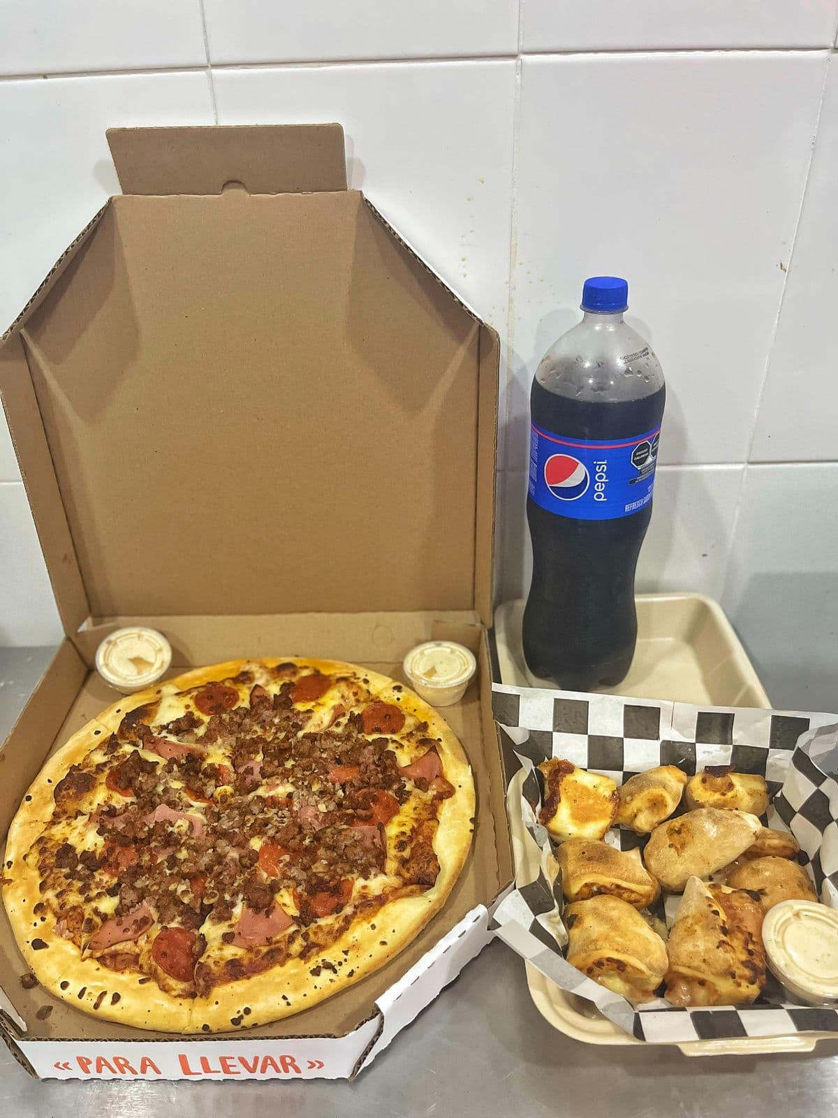 Combo - Pizza 3 carnes