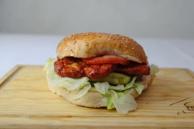 Hamburguesa Pinpollo.