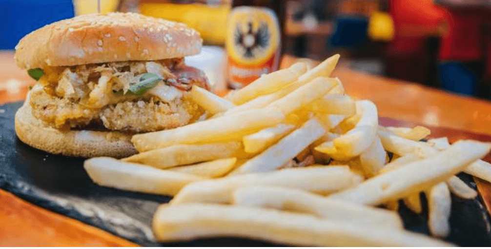 Hamburguesa de Pollo