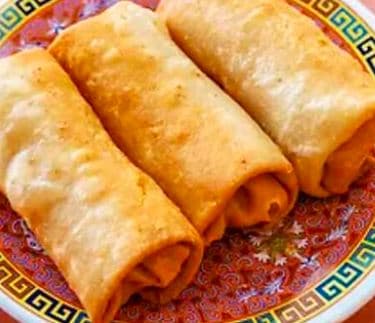 Rollo de Camarón con Queso