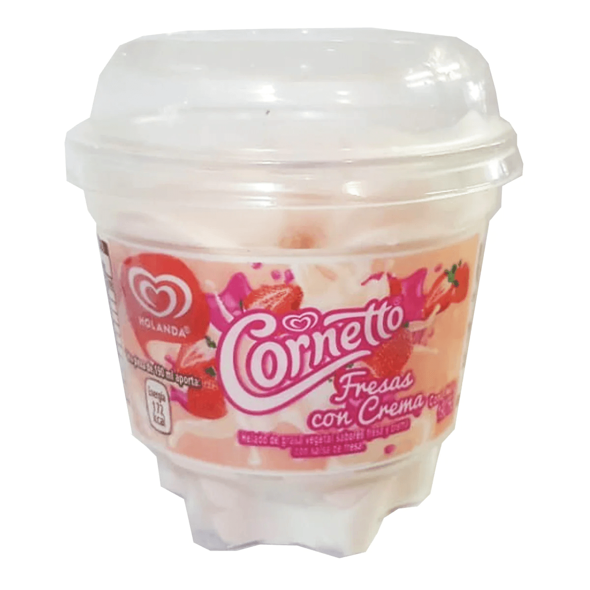 CORNETTO FRESAS CREMA COPA 190ML       .