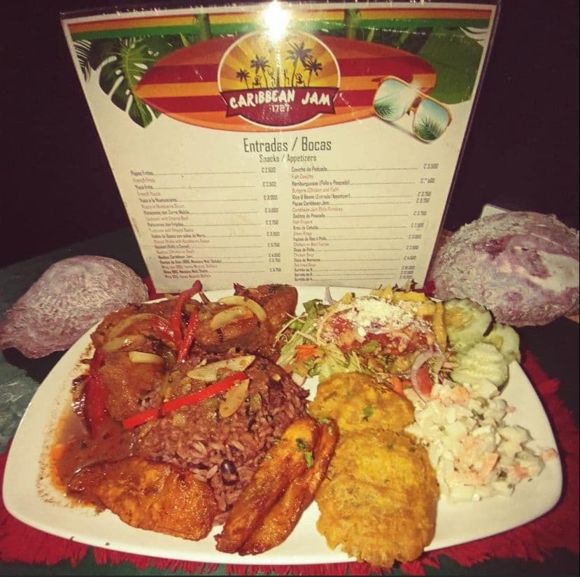 Fajitas en Salsa Caribeña
