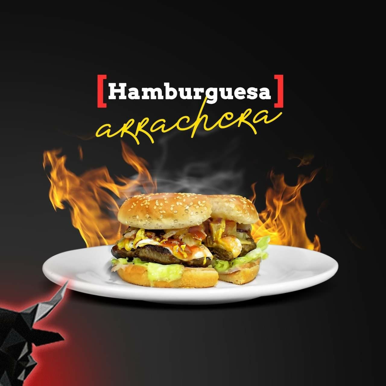 Hamburguesa Arrachera