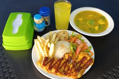Menú de Todos los días con Pollo a la Plancha