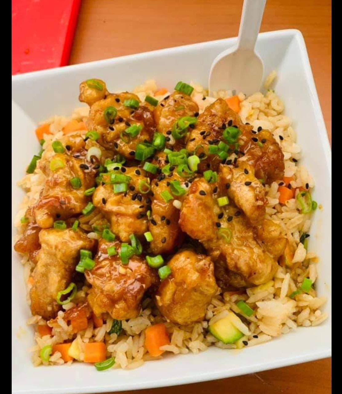 Pollo a la Naranja + Bebida Promo Hot 🔥