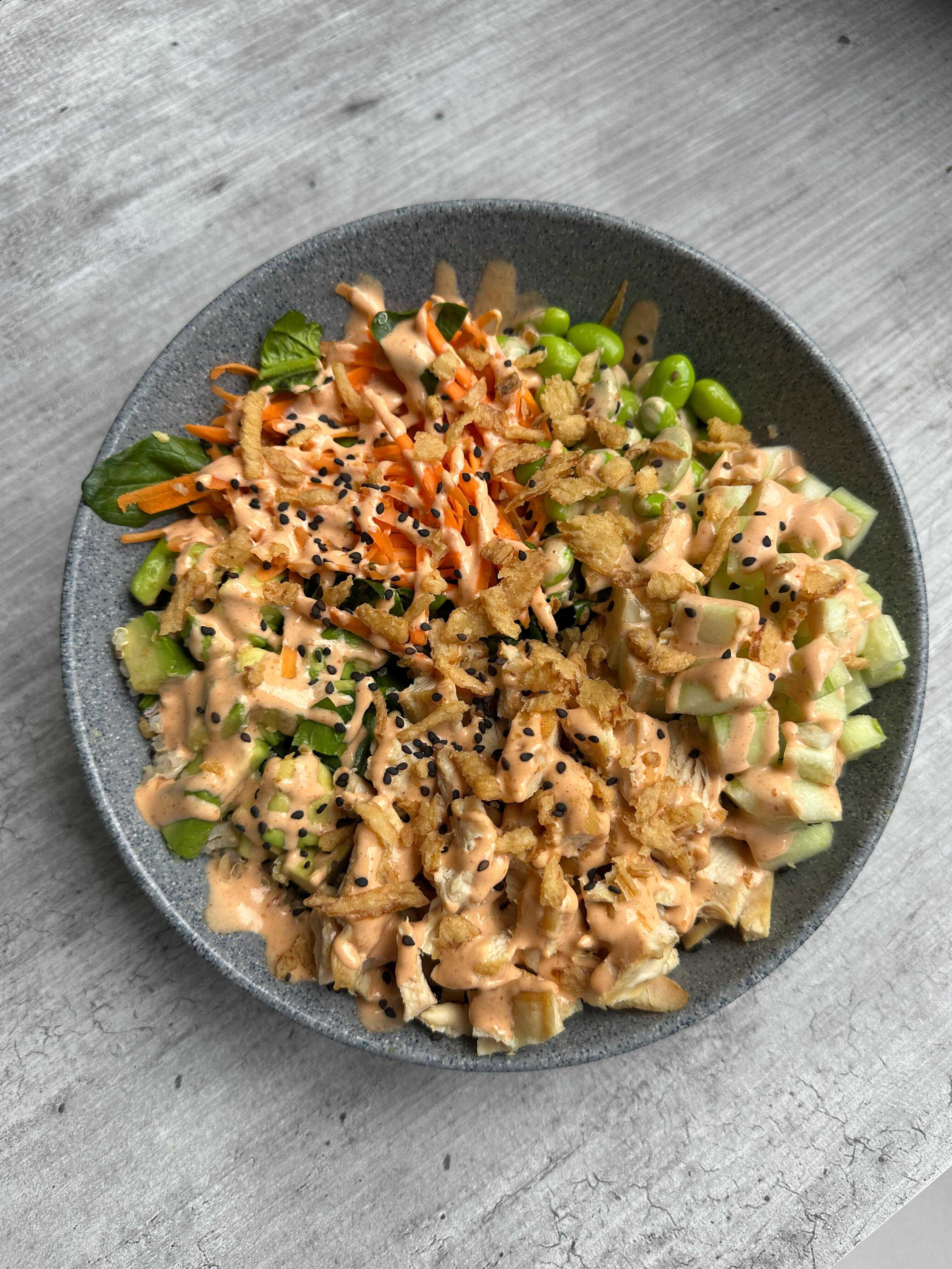Chicken Tahini Bowl