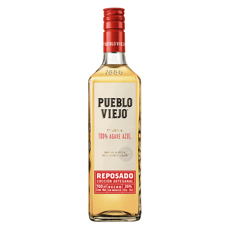 Tequila Rep.100% Pueblo Viejo 700 ml