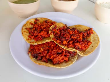 Taco de Chorizo