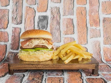 Hamburguesa Especial + Papas a la Francesa