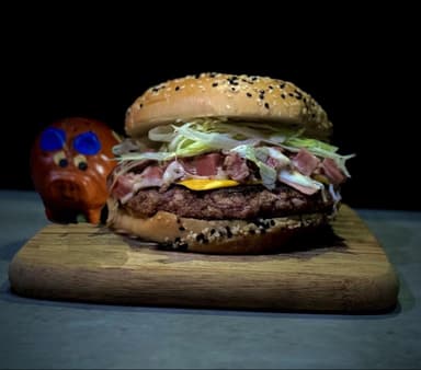 Hamburguesa de arrachera