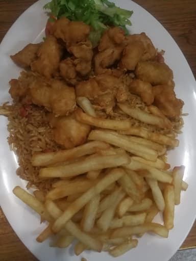 Paquete Con Trocitos de Pollo Frito