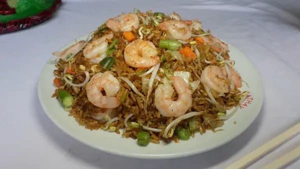 Arroz Chino de Camarones