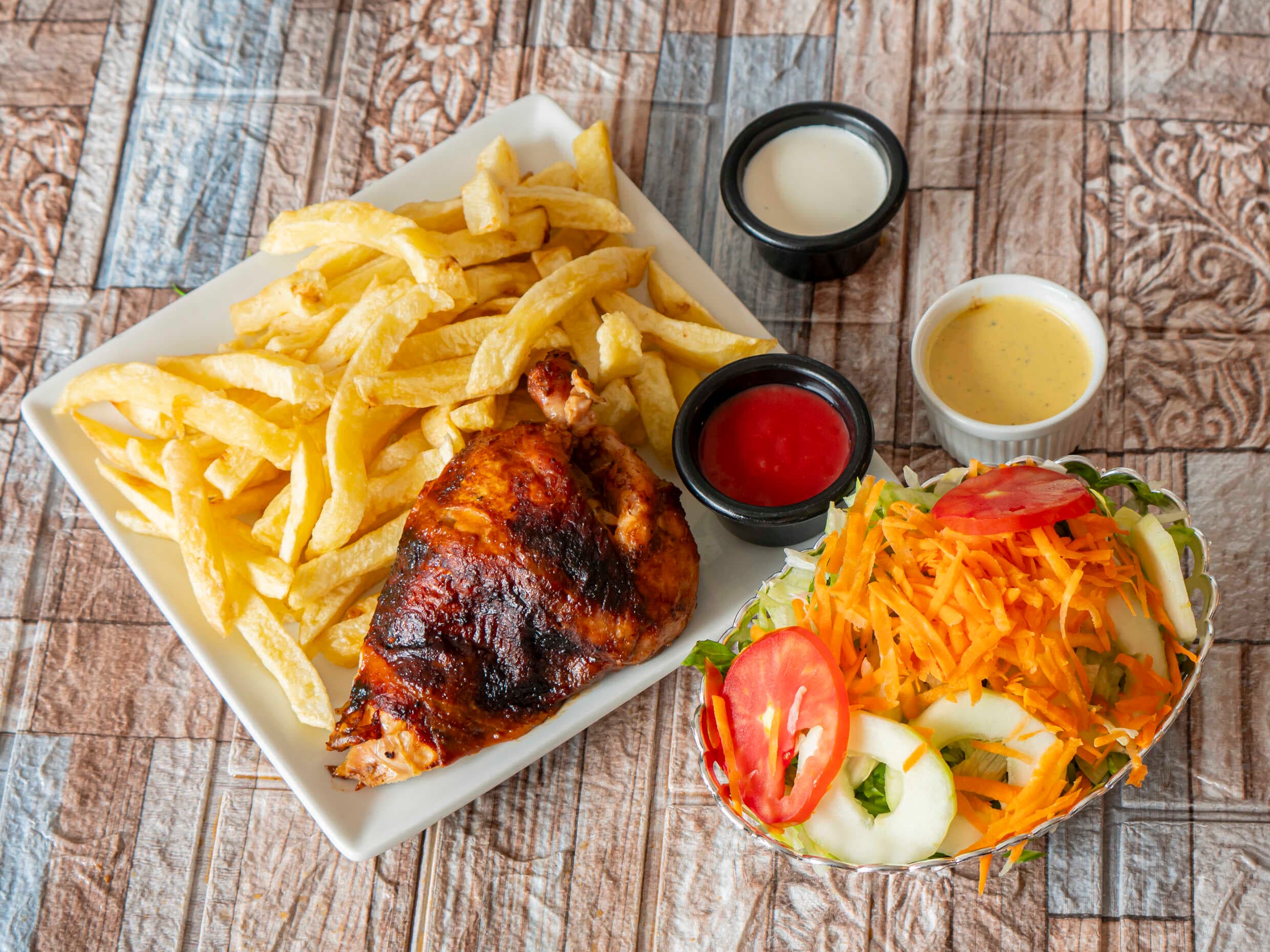 1/4 Pollo a la brasa