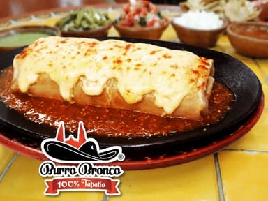 Burro Bronco de carne asada (½ kilo)
