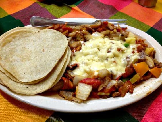 Alambre Individual con Tortilla de Maíz