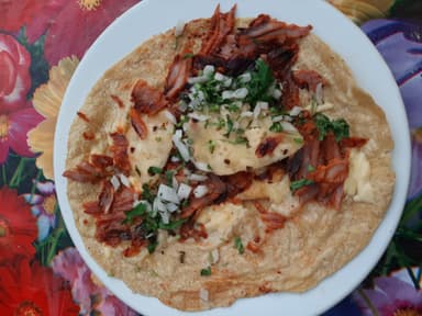 Gringa de Pastor (Tortilla de Harina)