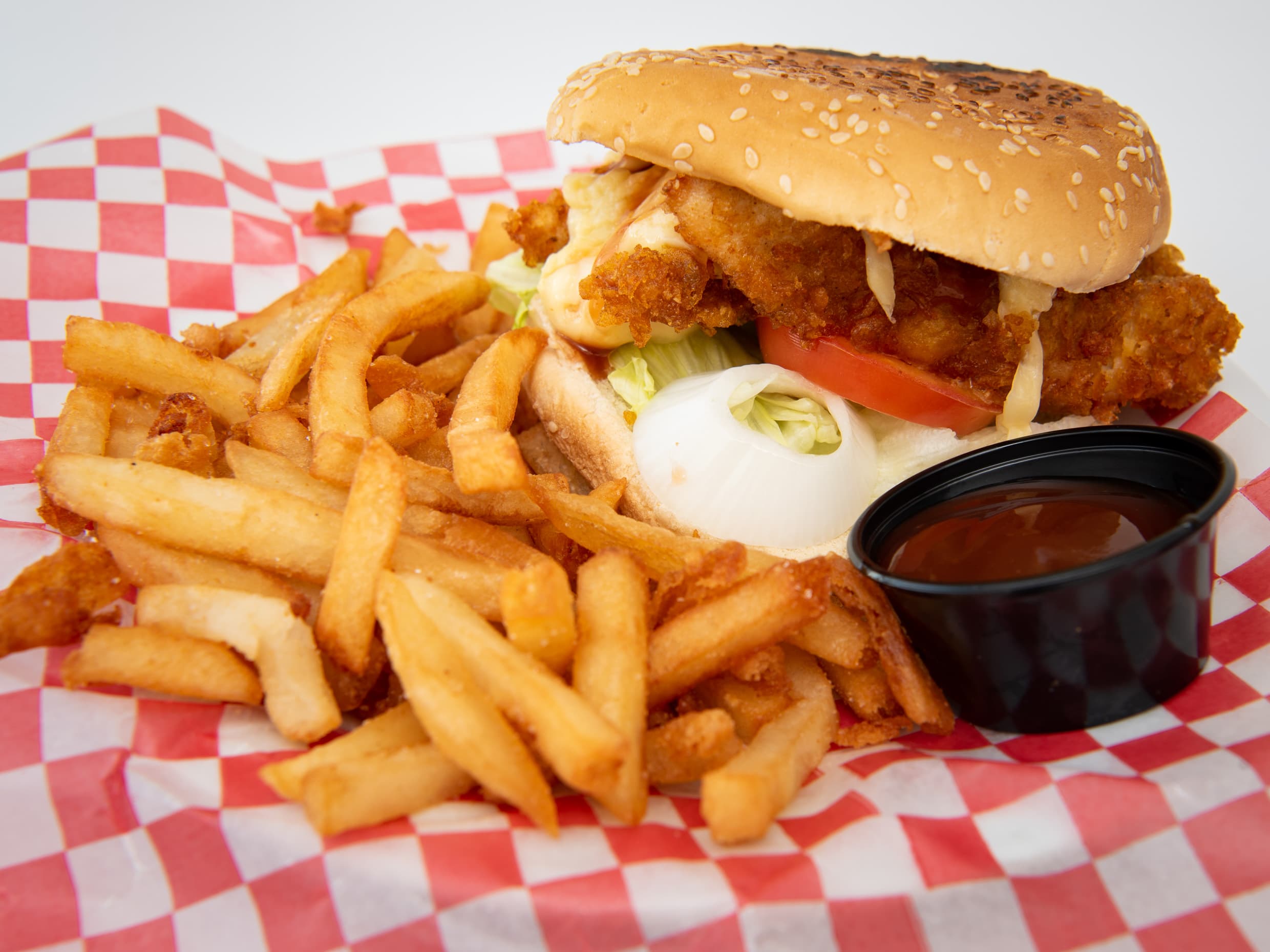 HAMBURGUESA CRISPY