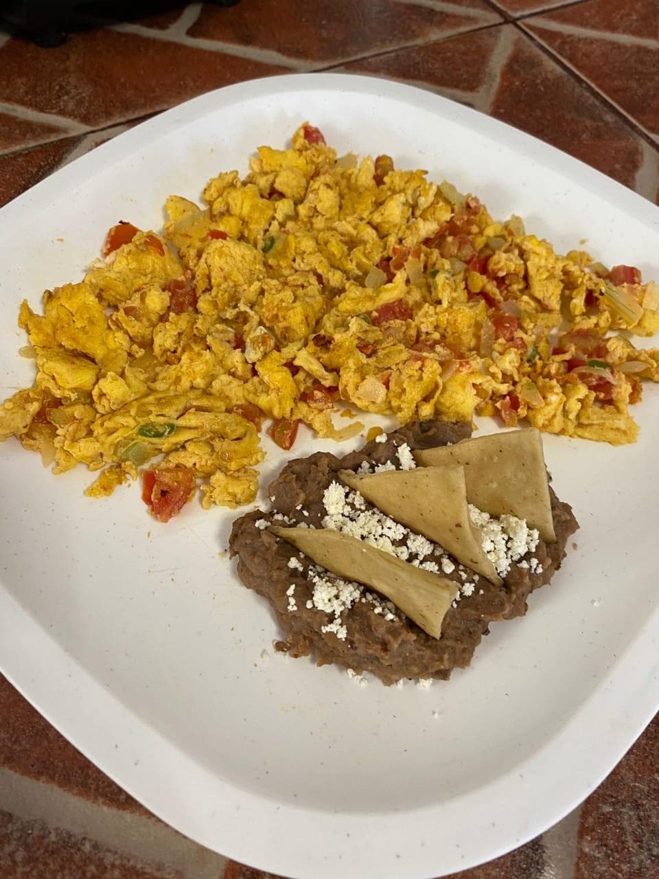 Huevos con Tocino