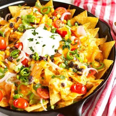 Nachos Vegetarianos