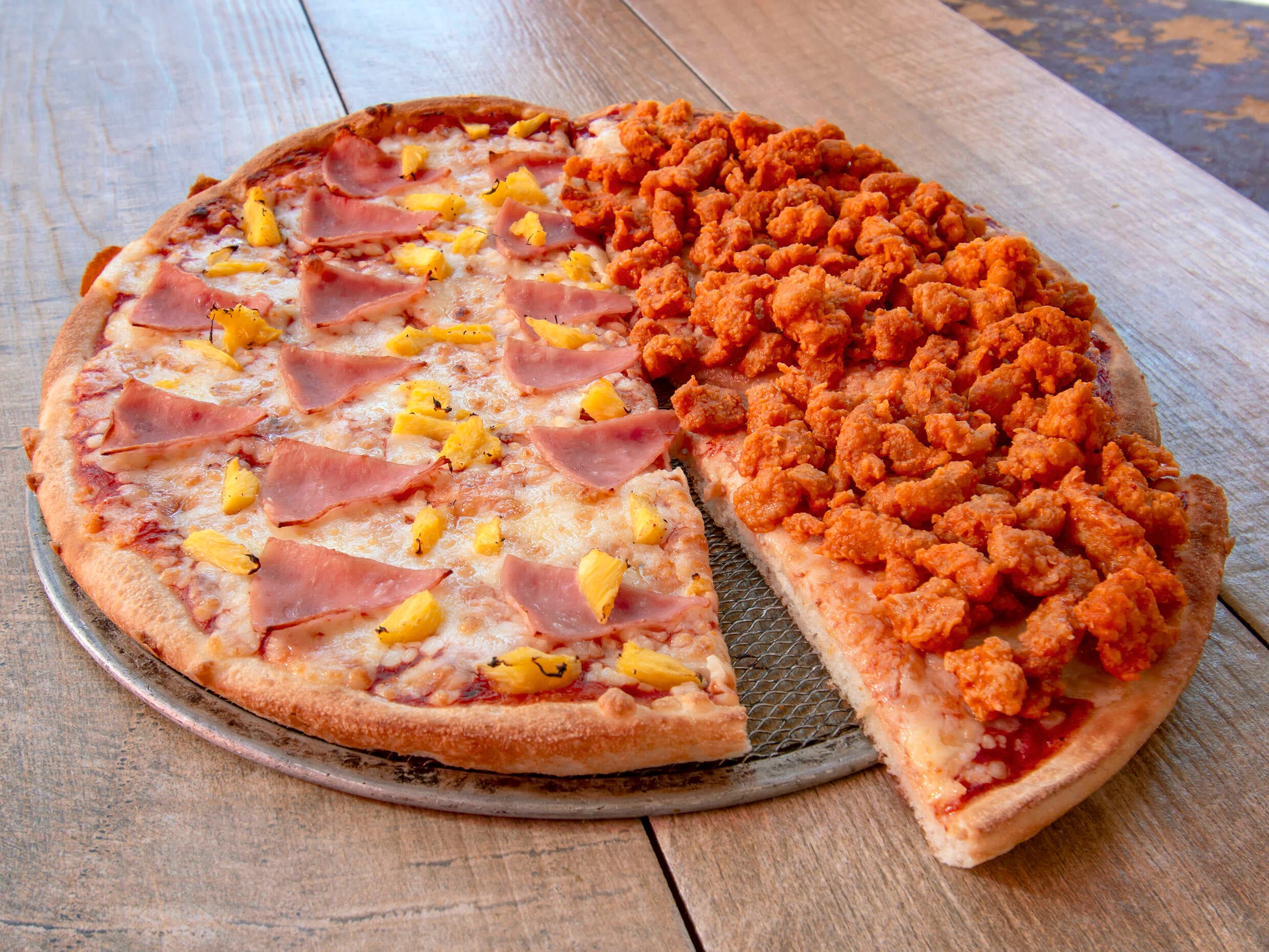 Pizza Hawaiana Elige tu Salsa