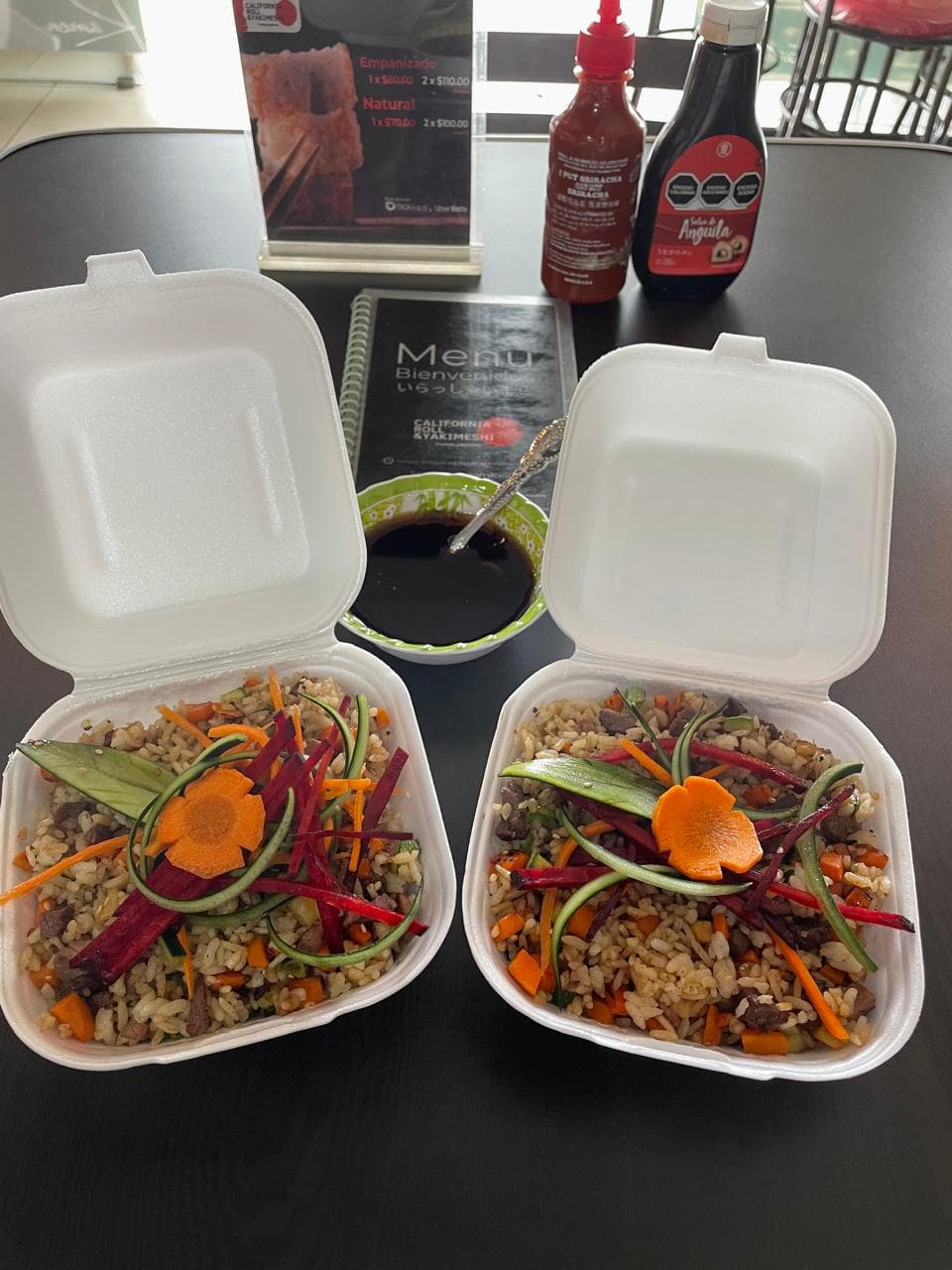 2x1 Yakimeshi de Arrachera