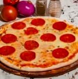 Pizza Salami, Pepperoni, Queso 8 Porciones