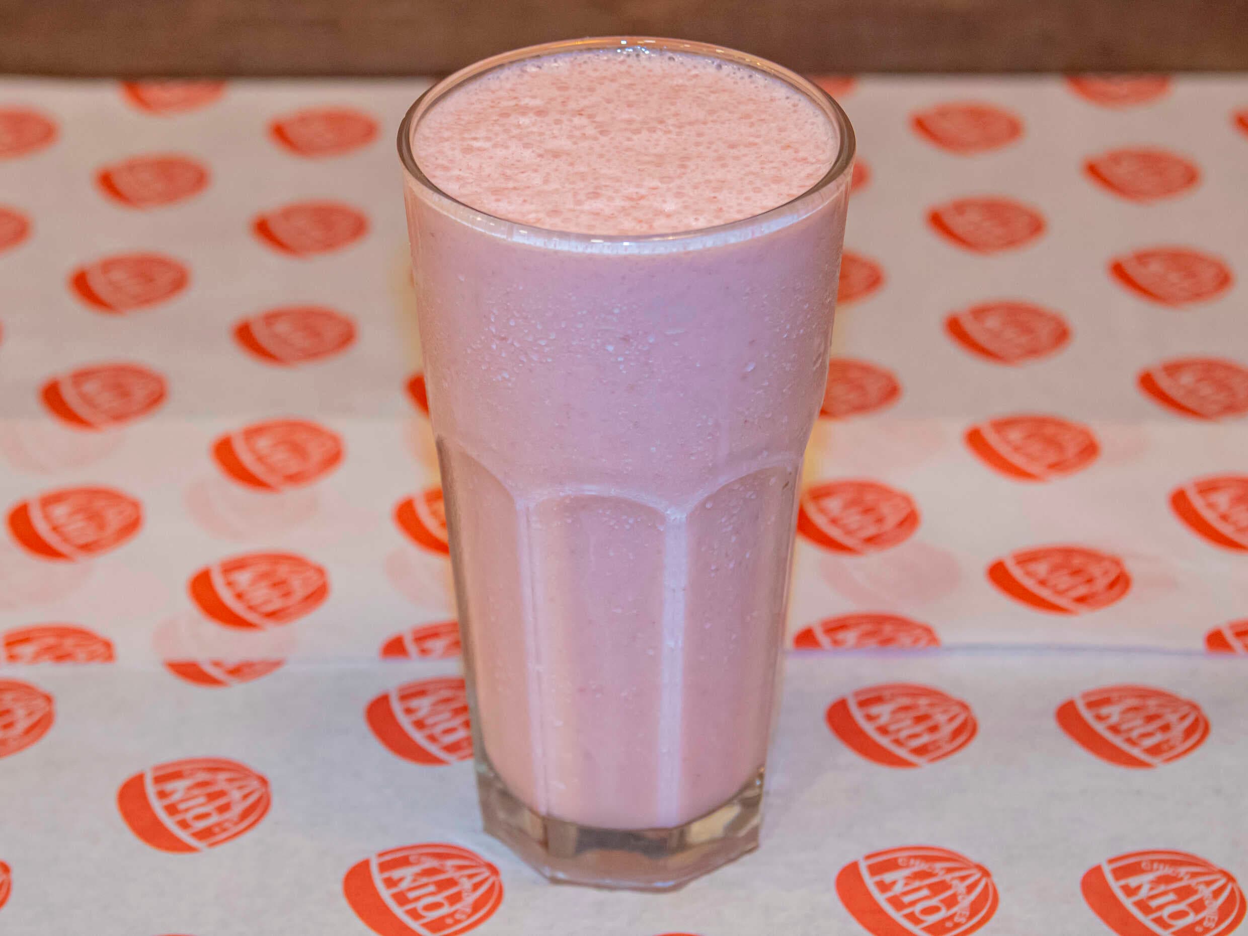 Jugo de Fresa con Leche