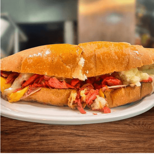 Torta de Trompo Norteño