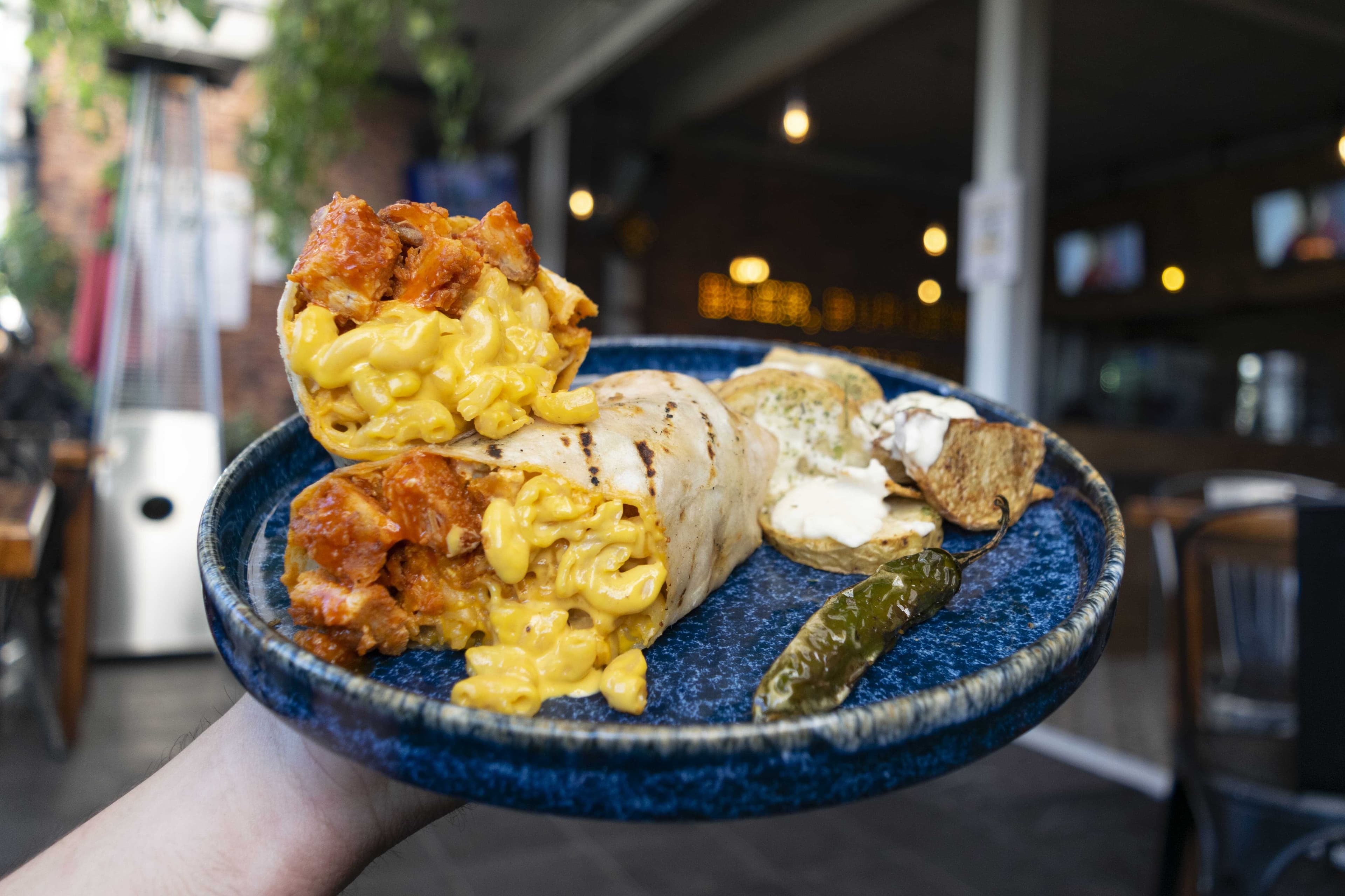 Burrito Pollo Crunchy Buffalo