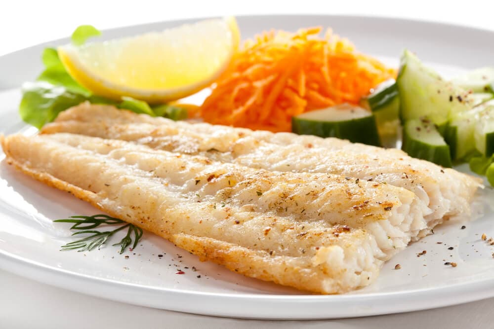 Comida Saludable Filete de Pescado