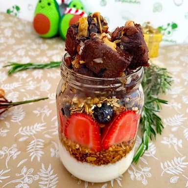 Parafait Maxxi Brownie