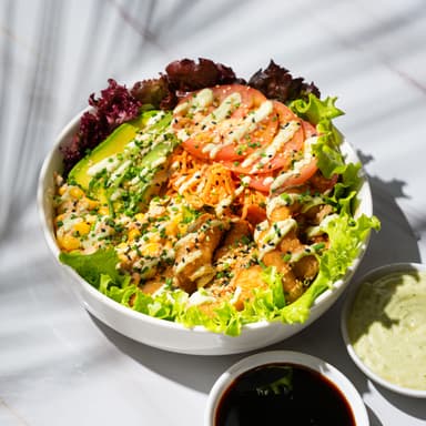 Bowl Ensalada Camarones
