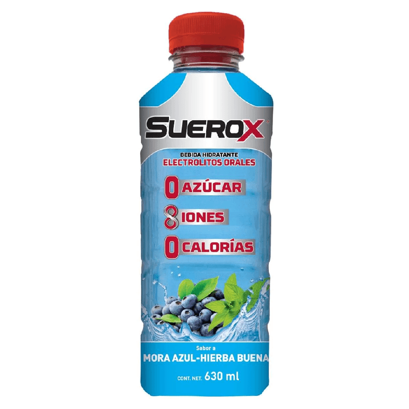 Bebida Hidratante Suerox Mora Azul 630 ml