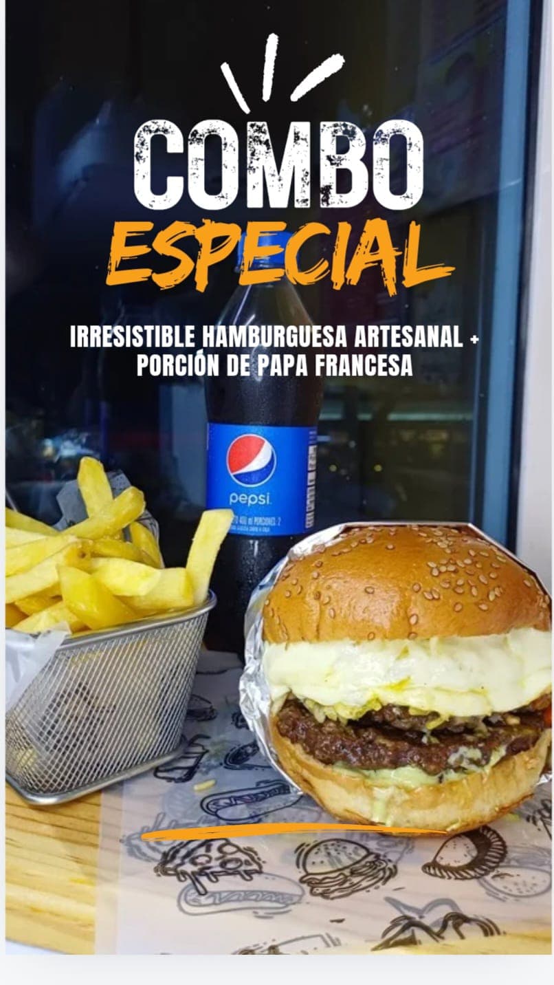 Combo Hambuguesa Mixta