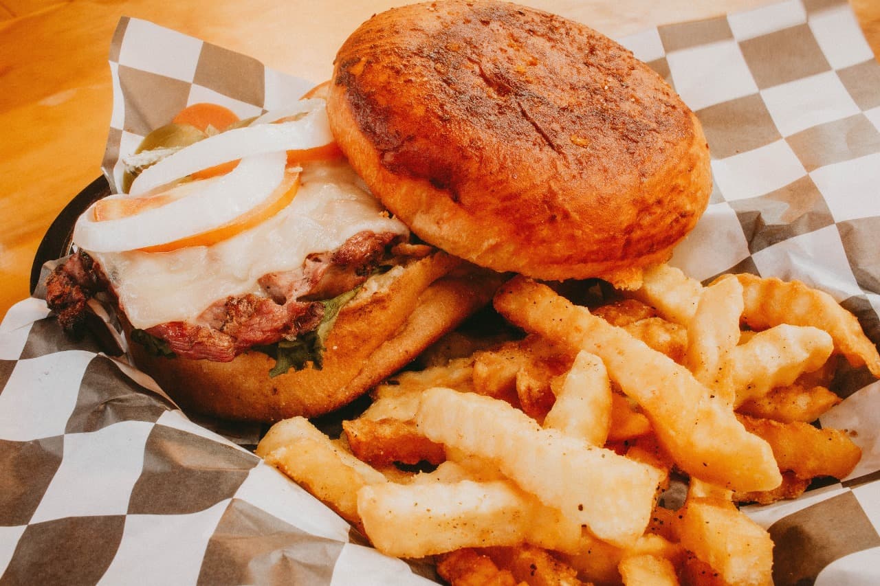 Hamburguesa Arrachera