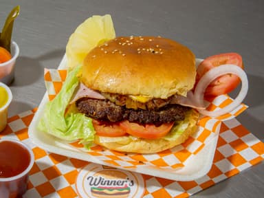 Hamburguesa Hawaiana