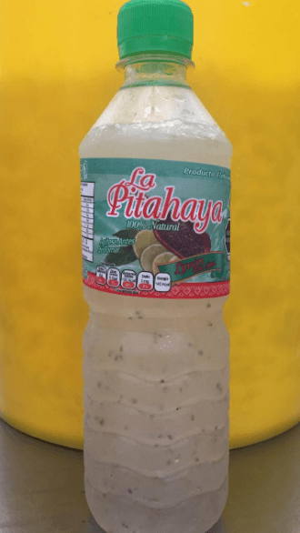 Agua Pitahaya Limón con Chía