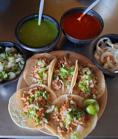 5  tacos Pavo calita